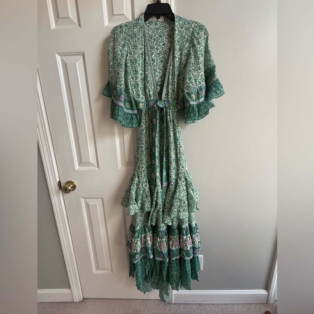 Spell Sienna Bambi Gown Jade - Picture 7 of 14